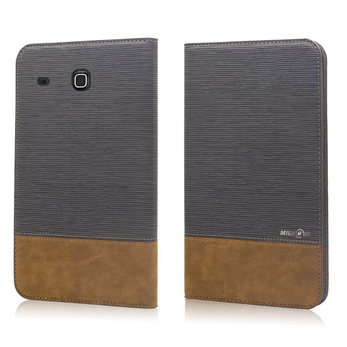 Mignova Samsung Galaxy Tab E 9.6 Case - Slim Lightweight Stand Cover for Samsung Galaxy Tab E 9.6 inch SM-T560 T561 + Free Screen Protector and Stylus pen