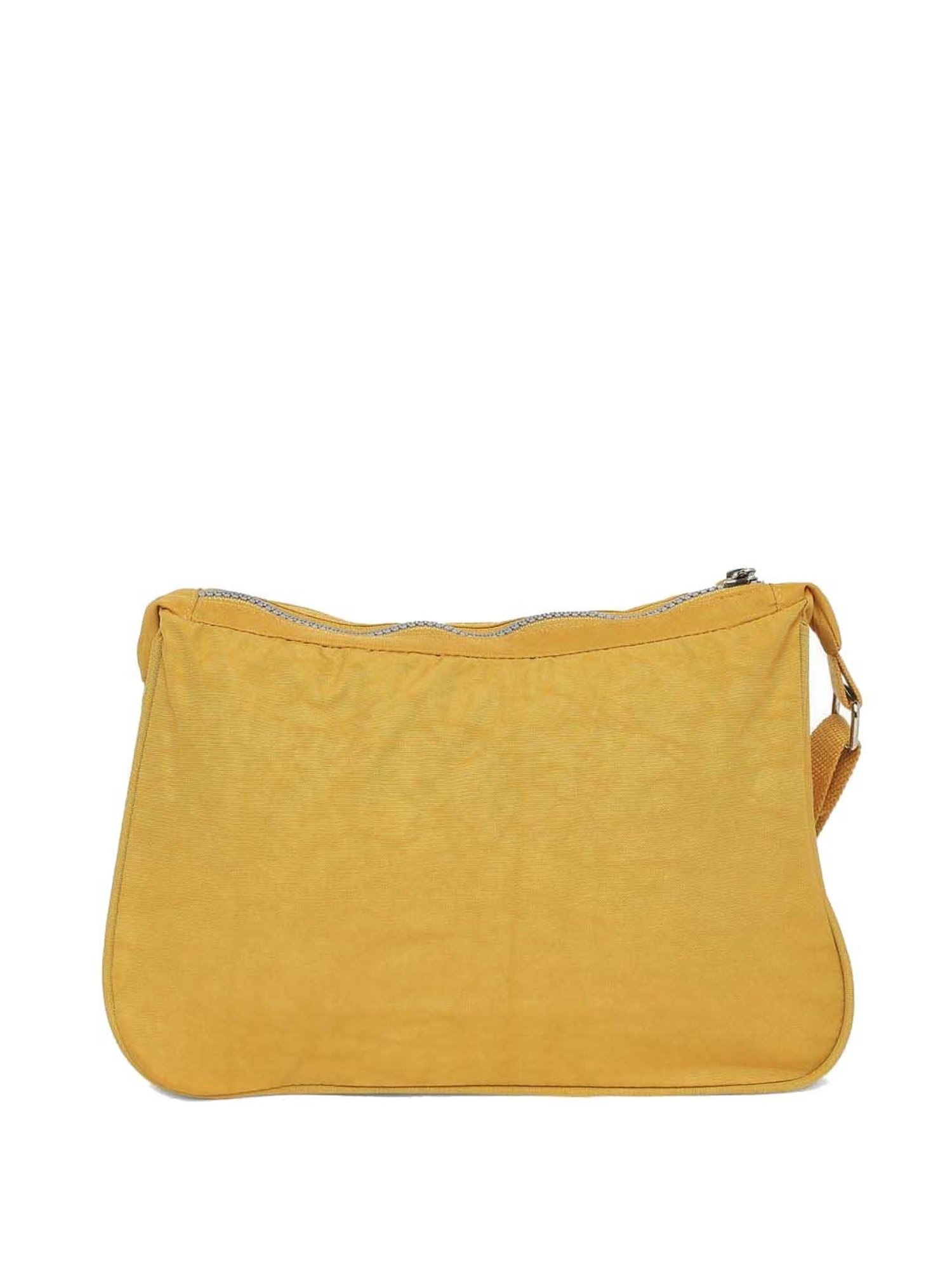 Baomi Yellow Solid Medium Cross Body Bag