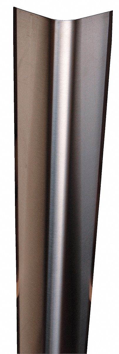 VESTIL SS-48R Corner Guard, 3-1/2"W X 48"H
