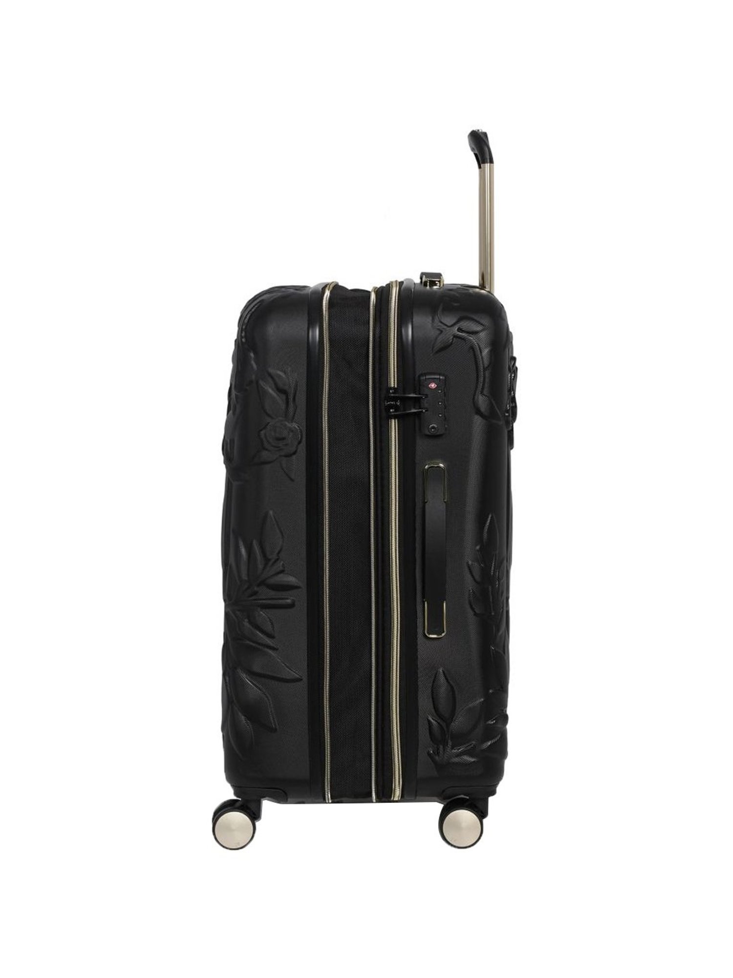 it luggage Skull Black Combo-28 & 24 inches Expandable Hardsided Luggage Trolley with TSA Lock