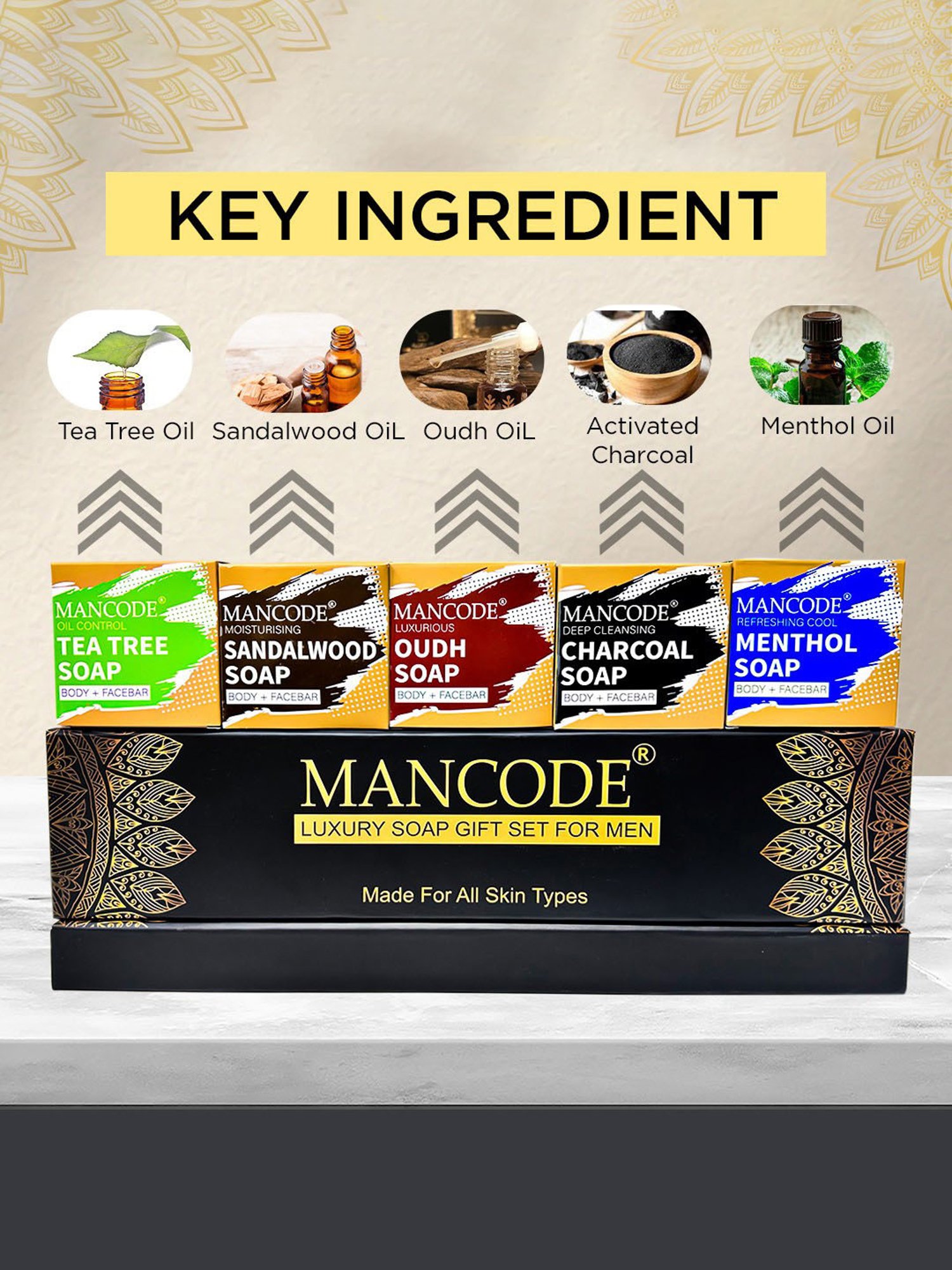 Mancode Luxury Soap Gift Set