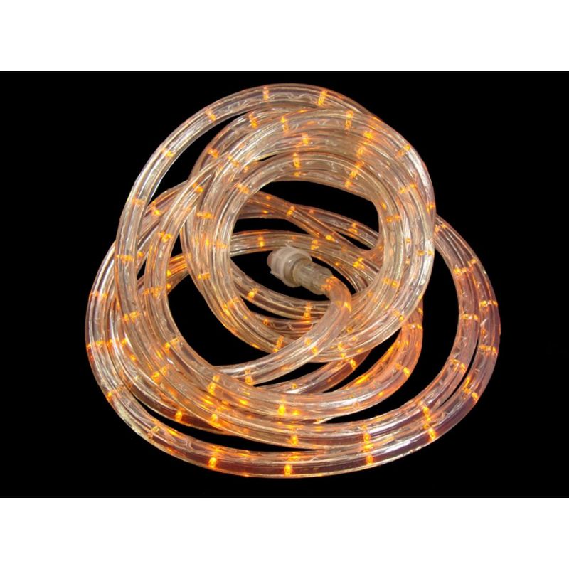 J. Hofert Co 18' Indoor/Outdoor LED Rope Lights - Sunrise Orange