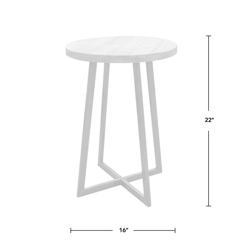Miller Rustic Wood Table Tan - FirsTime