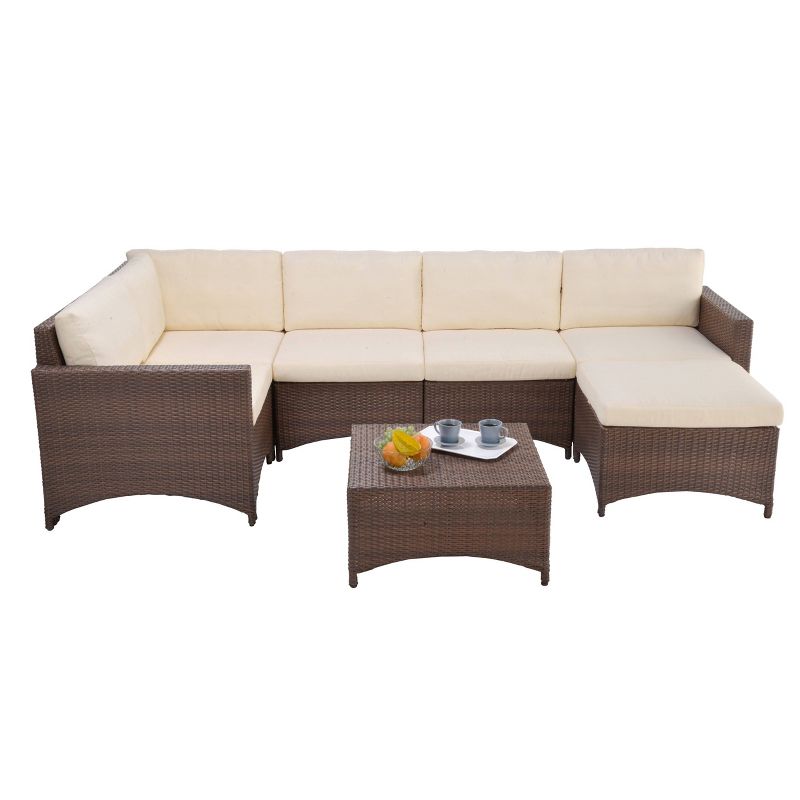 3pc Studio Shine Collection with Modular Sectional Sofa, Coffee Table & Ottoman - W Unlimited