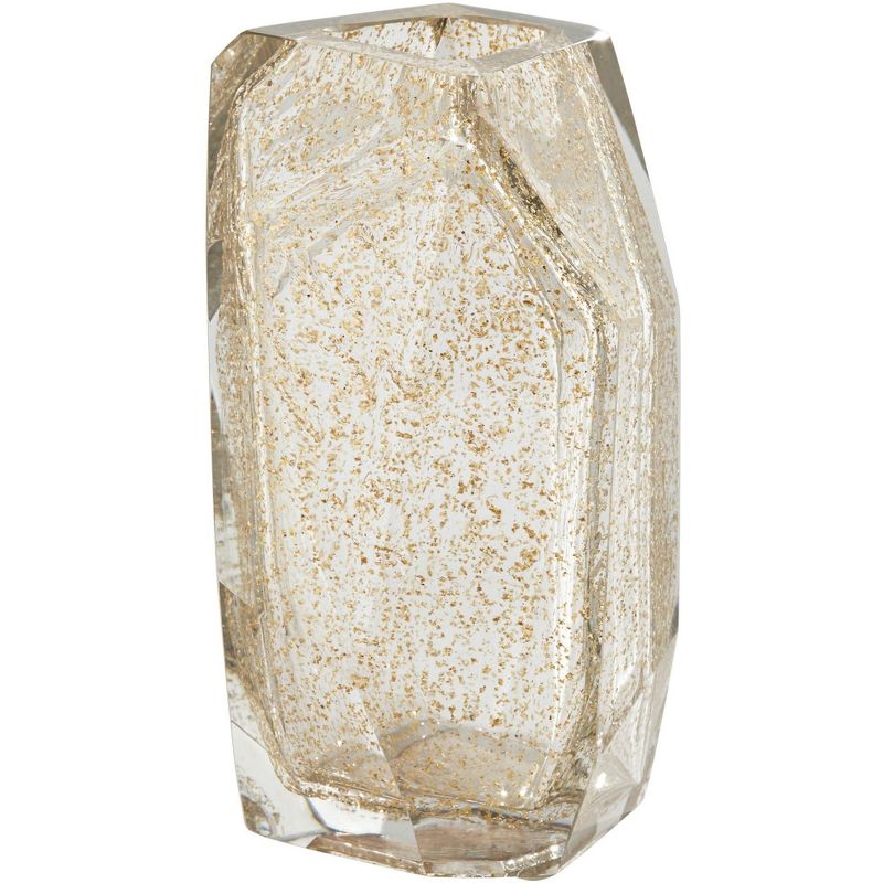 Studio 55D Ashendon 7 3/4" High Smoke Transparent Glass Decorative Vase