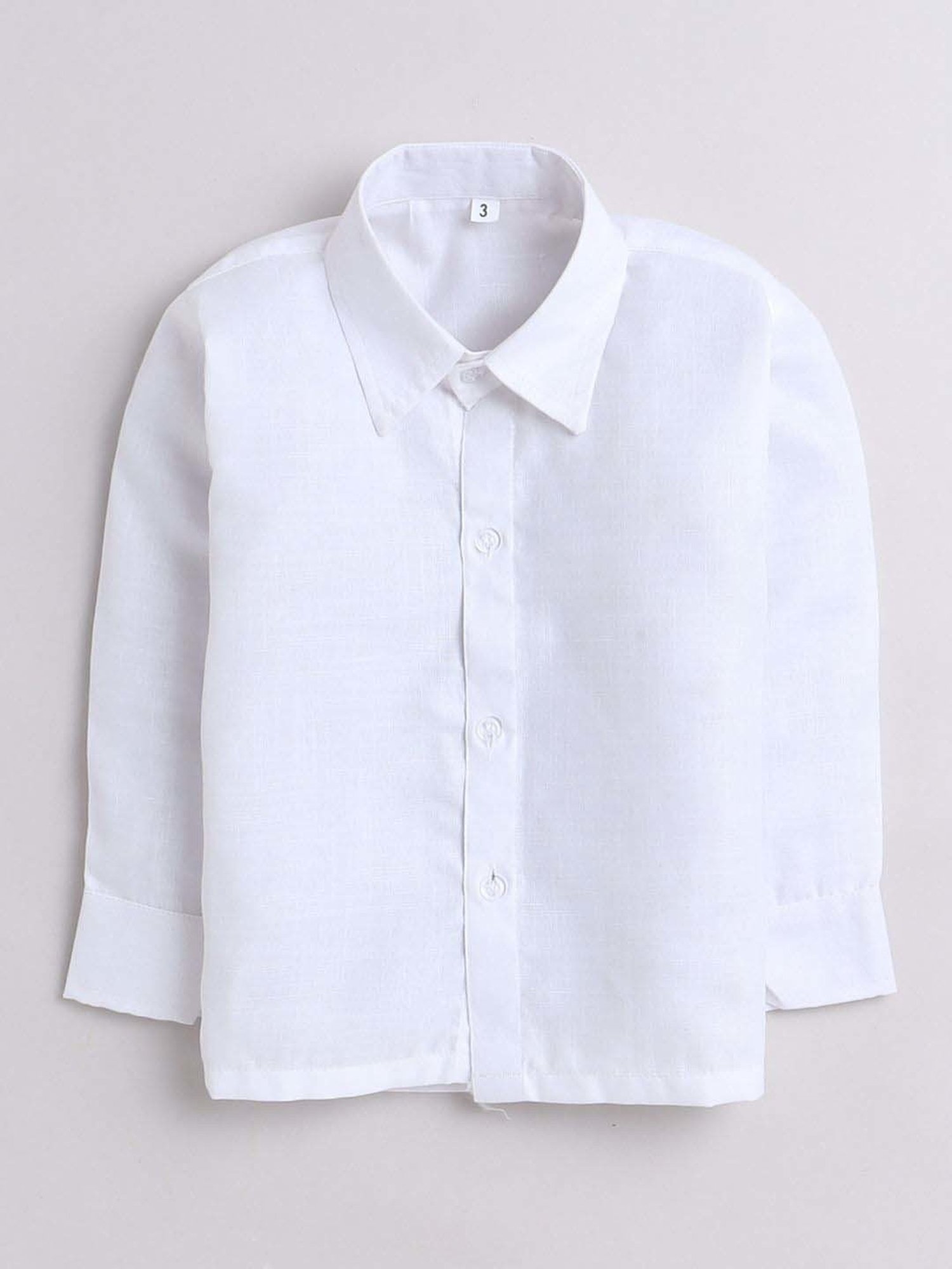 Fourfolds Boys Black Solid Full Sleeves Clothing Set