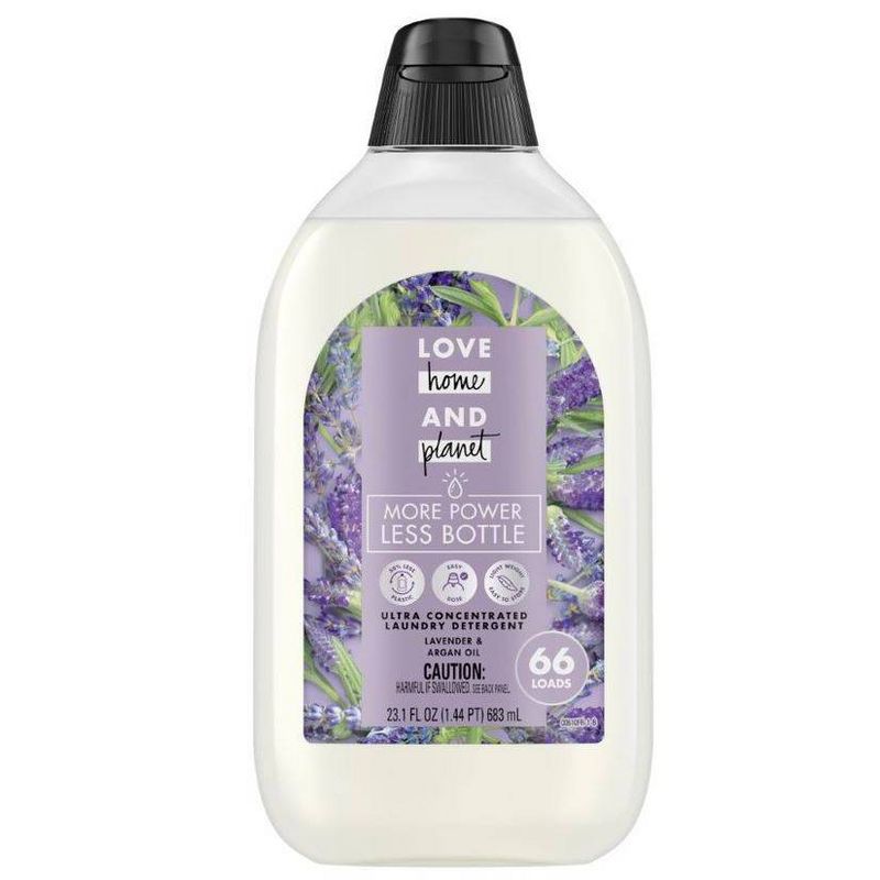 Love Home & Planet EasyDose Ultra-Concentrated Laundry Detergent - Lavender - 23.1 fl oz