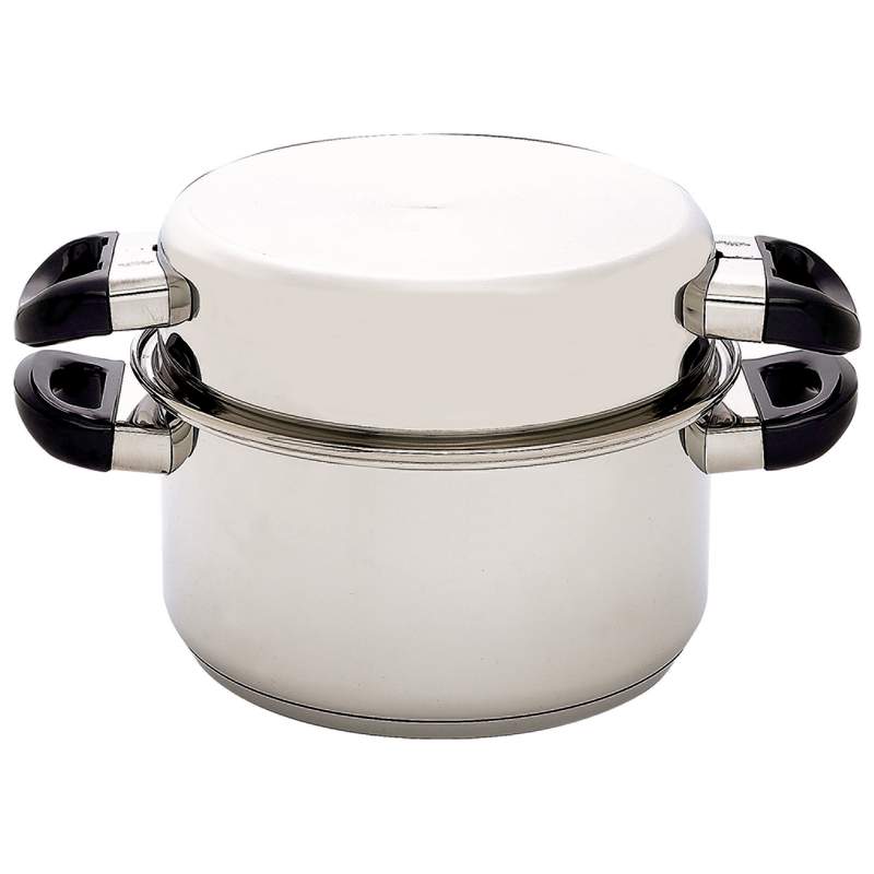 ScanPan Classic Black Recycled Aluminum 2-Piece Fry Pan Set 