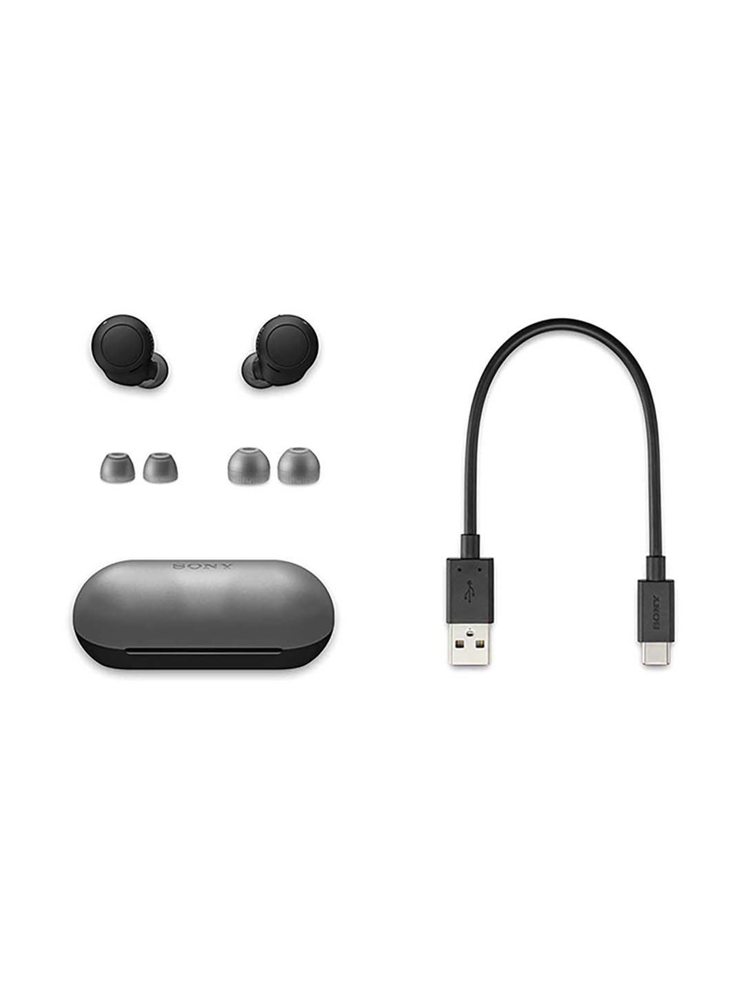Sony WF-C500 True Wireless Bluetooth Earbuds with Mic (Black)