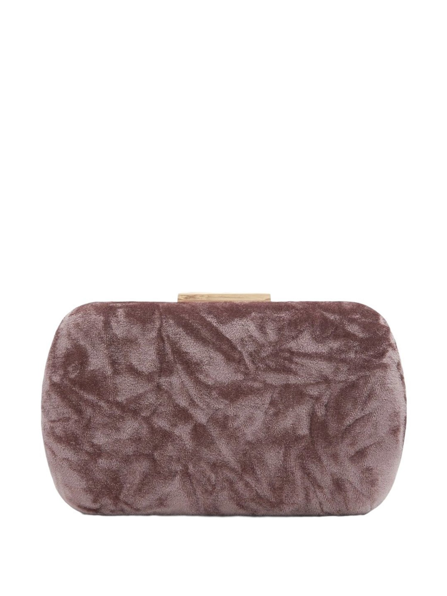 Call It SpringBeige Fabric Box Clutch