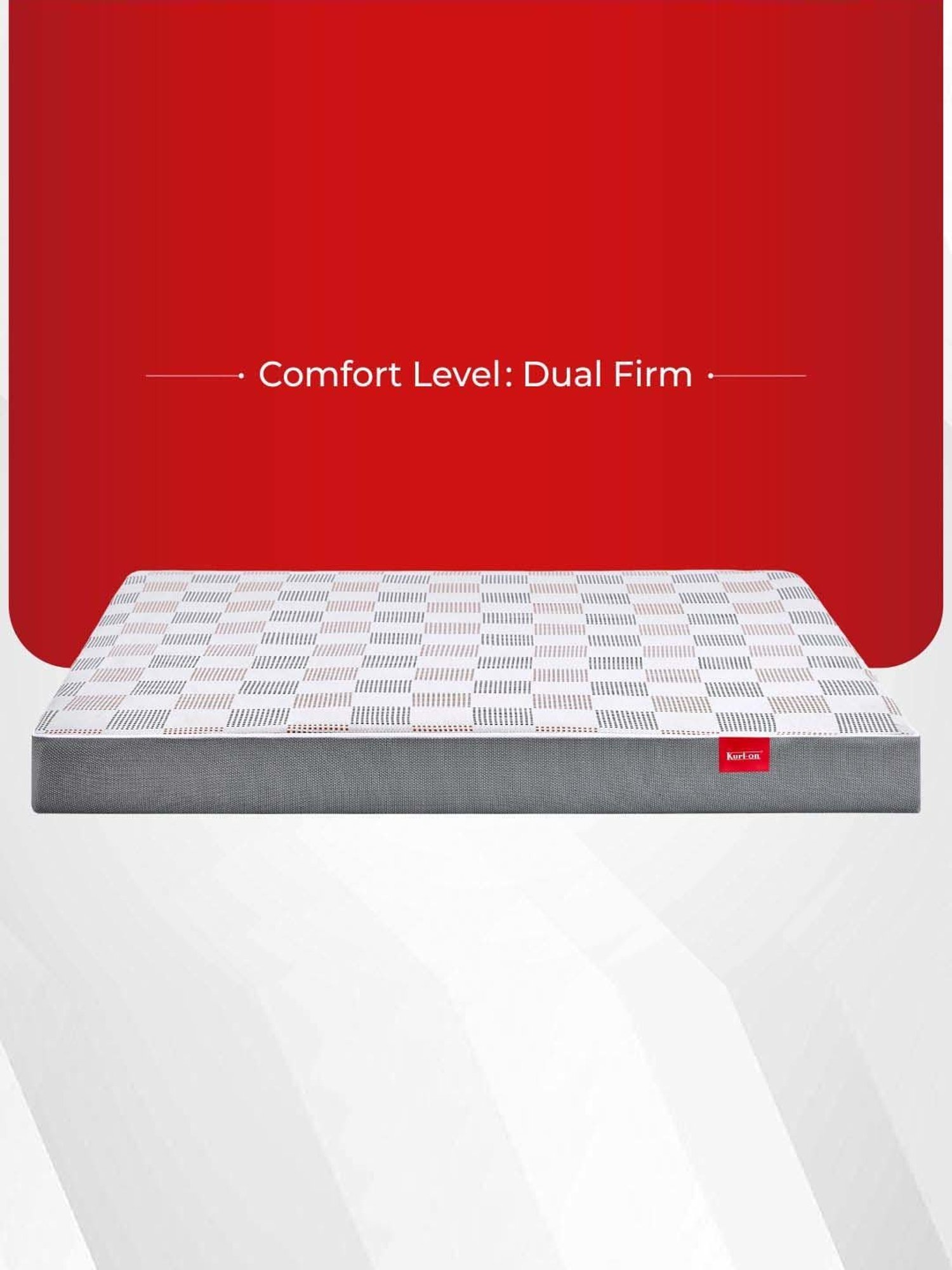 Kurlon Dual Roll Pack Multicolor Hr Foam & Softy Foam Single Size Bed Mattress