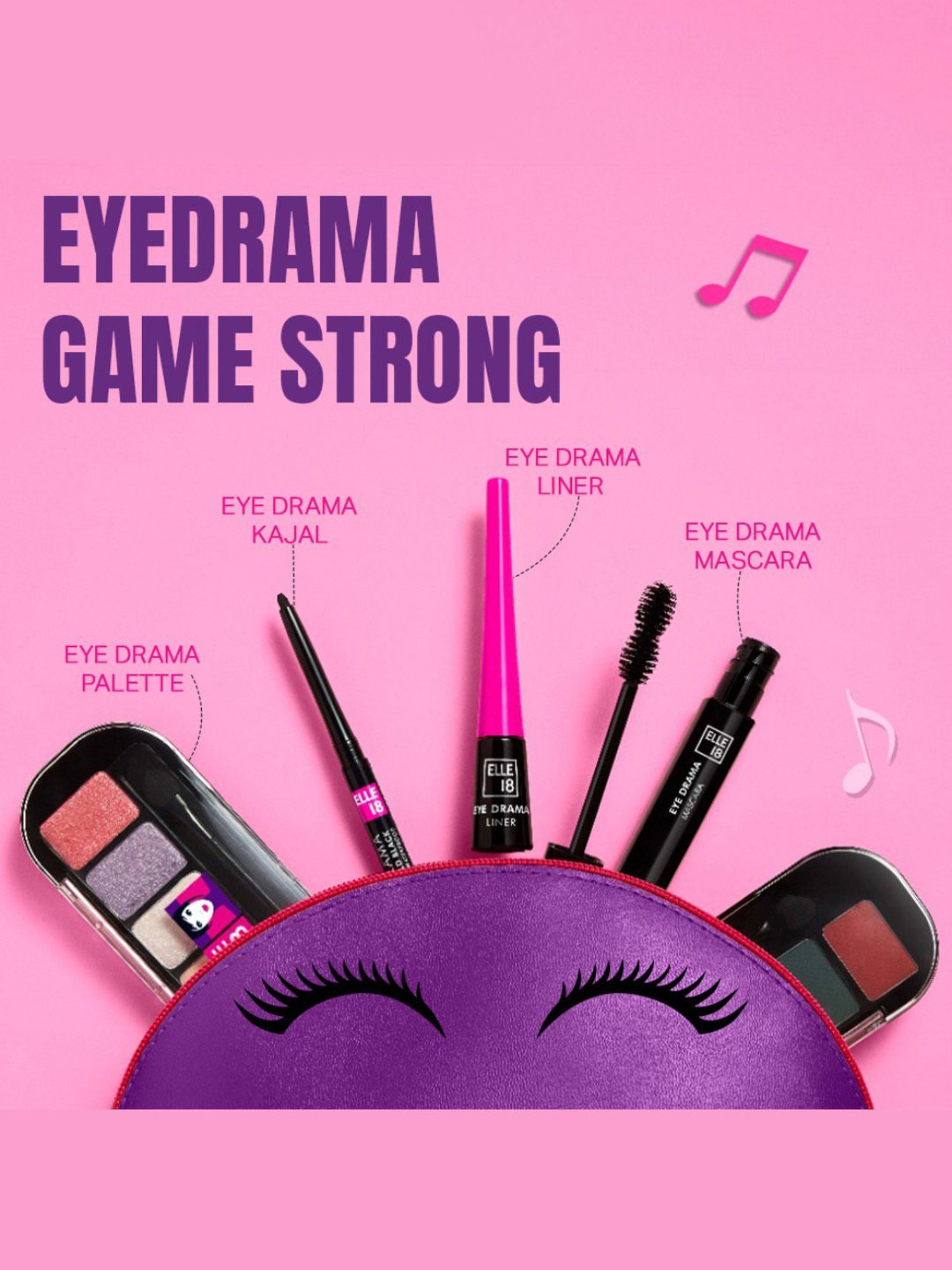 Elle 18 Eye Drama Liner Black - 3.5 ml