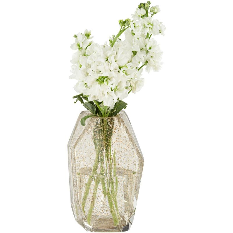 Studio 55D Ashendon 7 3/4" High Smoke Transparent Glass Decorative Vase