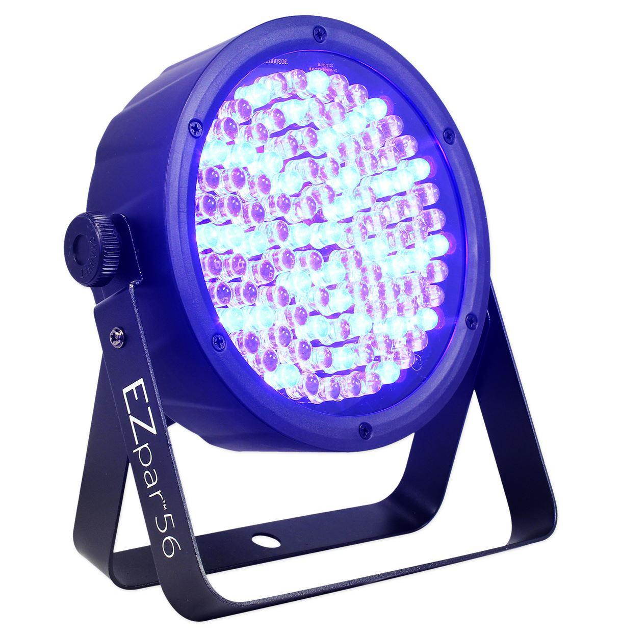 Chauvet DJ EZPar 56 Rechargable Battery Powered DMX Slim Wash Light+DMX Cable