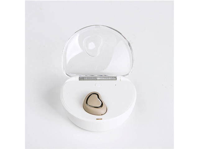 AutofeelSunriseoffice Mini Love Heart Bluetooth Earphone Headset Wireless Headphone With Mic 3D Bass Stereo Sport Earbuds For Phone iPhone Xiaomi Samsung