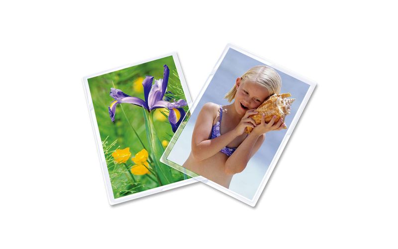 25pk card size laminating pouches 3-1/2inx5-1/2in thermal