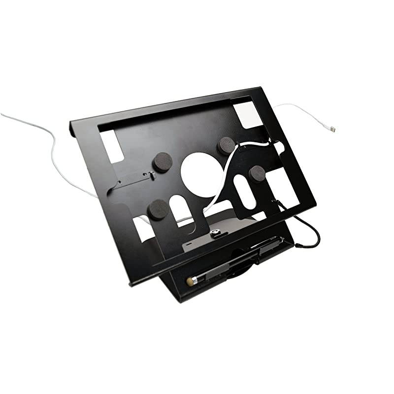 PADDSCK Dual Security Compact Kiosk for iPad 2017 iPad Air and iPad Pro 97 iPad gen 24