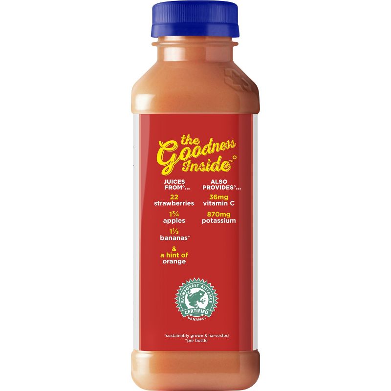 Naked Strawberry Banana Juice Smoothie - 15.2 fl oz Bottle