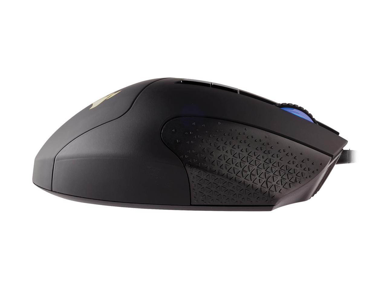Corsair Scimitar Pro RGB - MMO Gaming Mouse - 16,000 DPI Optical Sensor - 12 Programmable Side Buttons - Black (Packaging may vary)