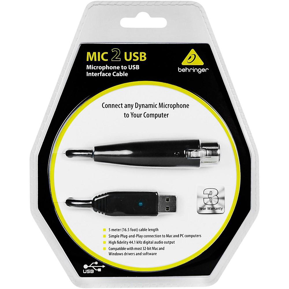 behringer mic 2 usb