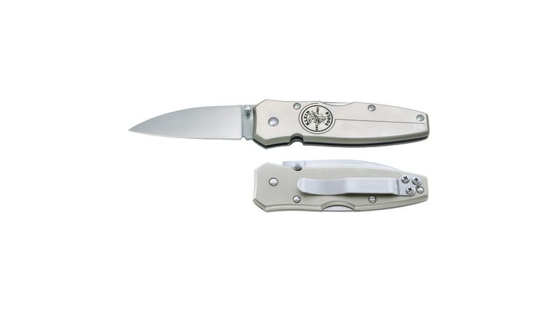 KLEIN TOOLS 44001 Pocket Knife, Utility, General Purpose, Anodized Aluminum,