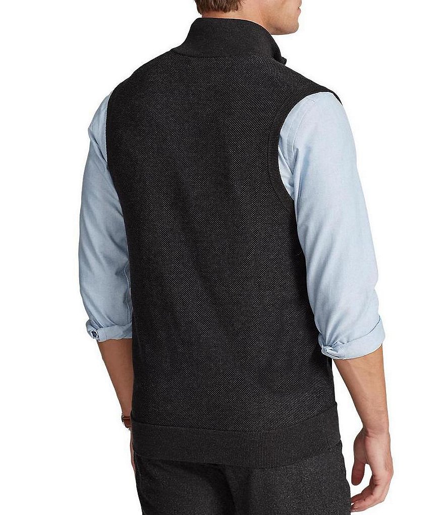 Polo Ralph Lauren Full-Zip Sweater Vest