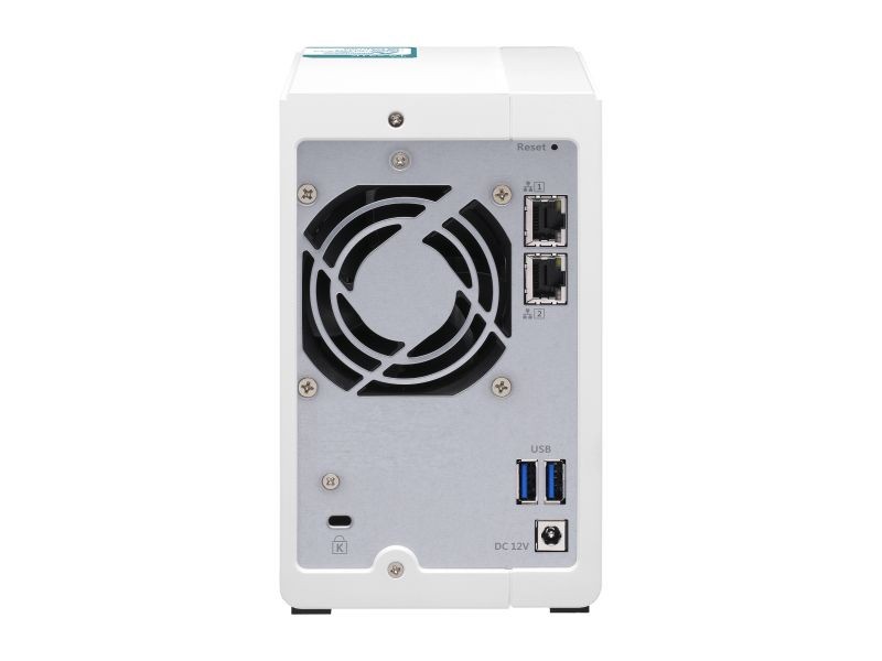 QNAP 4-Bay Personal Cloud NAS for Backup and Data Sharing 4-core 1.7GHz 1GB RAM w/ Lockable Drive Tray TS-431K-US