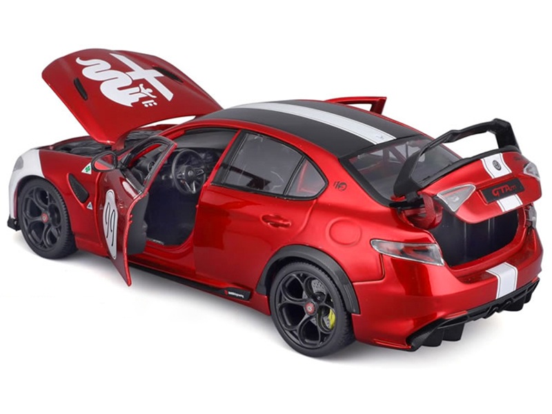 Alfa Romeo Giulietta SV #34 Emanuele - Aldebaran "Targa Florio" (1960) 1/18 Diecast Model Car by Kyosho