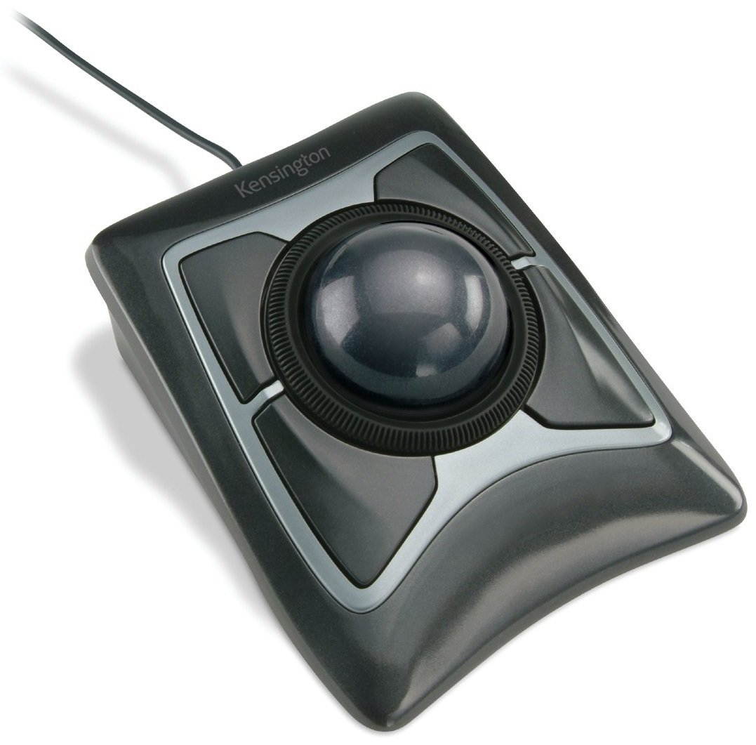 New Kensington Expert Trackball Mouse, Diamond Eye Optical tracking, Award-winning Scroll Ring, Large ball for maximum precision and control, Wired USB Connection with TrackballWorks Customization