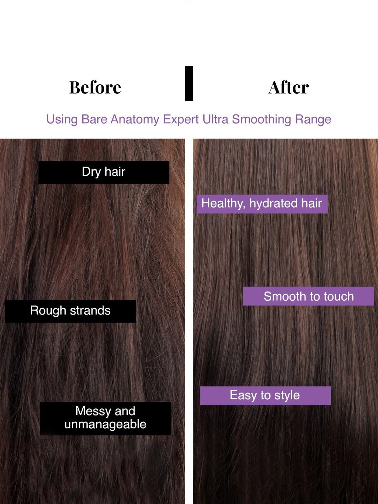 Bare Anatomy Expert Ultra Smoothing Shampoo - 250 ml