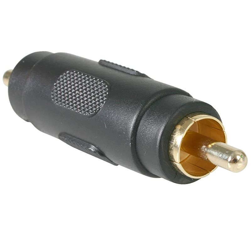 com Video/Audio Gender Changer - Composite Video/Audio - RCA (M) to RCA (M) - RCAMM