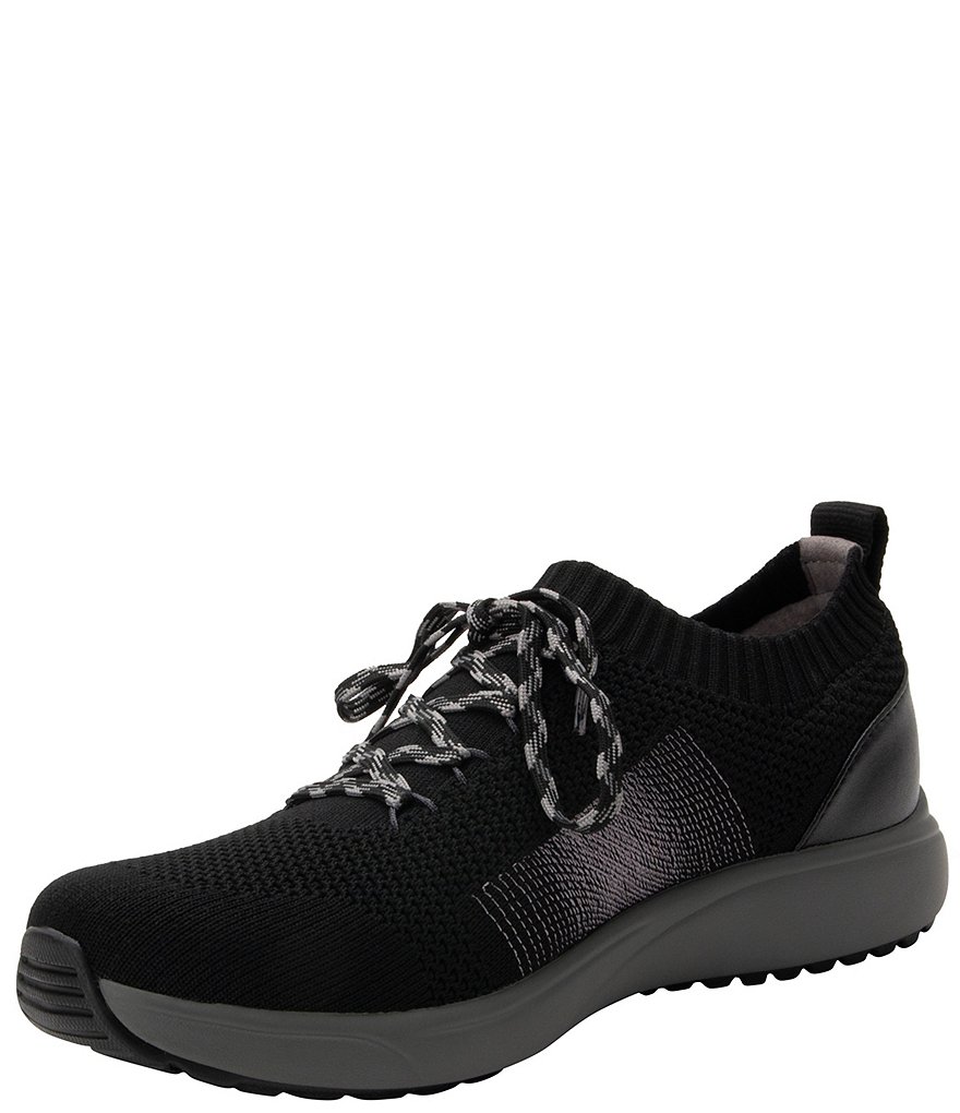 Traq by Alegria Peaq Dream Fit Knit Lace-Up Pedometer Sneakers