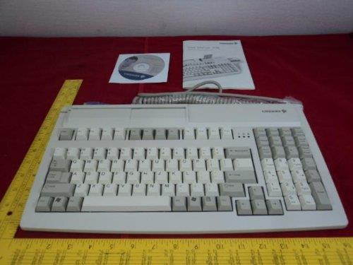 G81-7000 KEYBOARD, BEIGE, 16 PS/2 KEYBOARD WITH 3-TRACK MAGNETIC STRIPE READER,