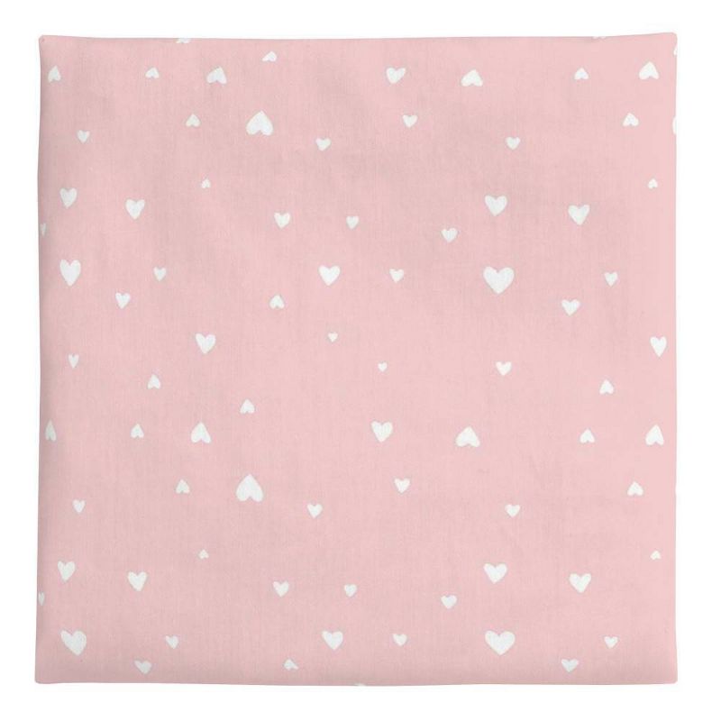 Carter's 100% Cotton Sateen Fitted Crib Sheets - Black/Pink 2pk