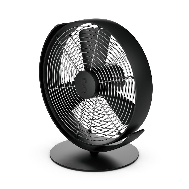 Stadler Form Tim USB Desk Fan Black