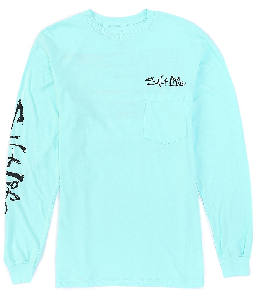 Salt Life Fisherman's Glory Long-Sleeve Pocket Tee
