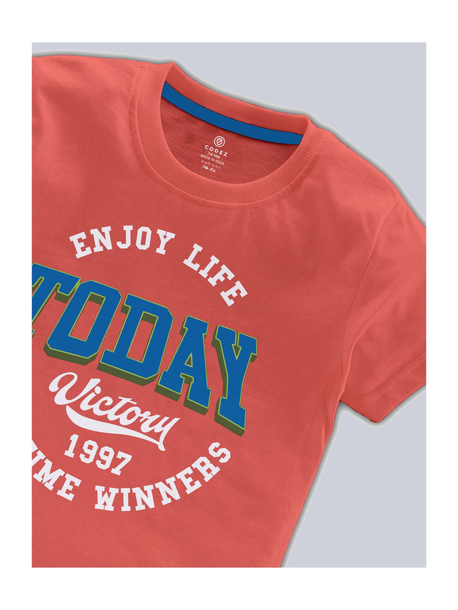 Codez Kids Multicolor Printed T-Shirt (Pack Of 4)