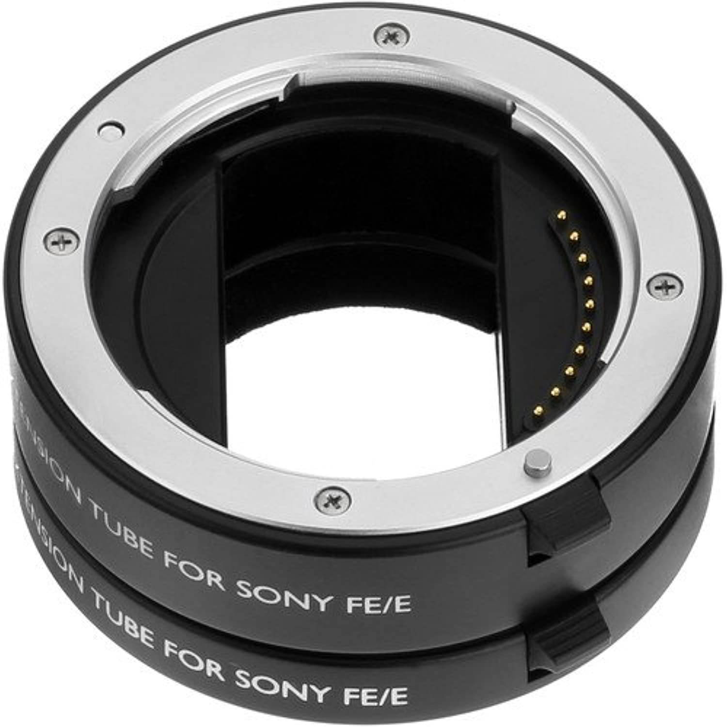 Vello EXT-SFED Deluxe Auto Focus Extension Tube Set for Sony E-Mount Lenses