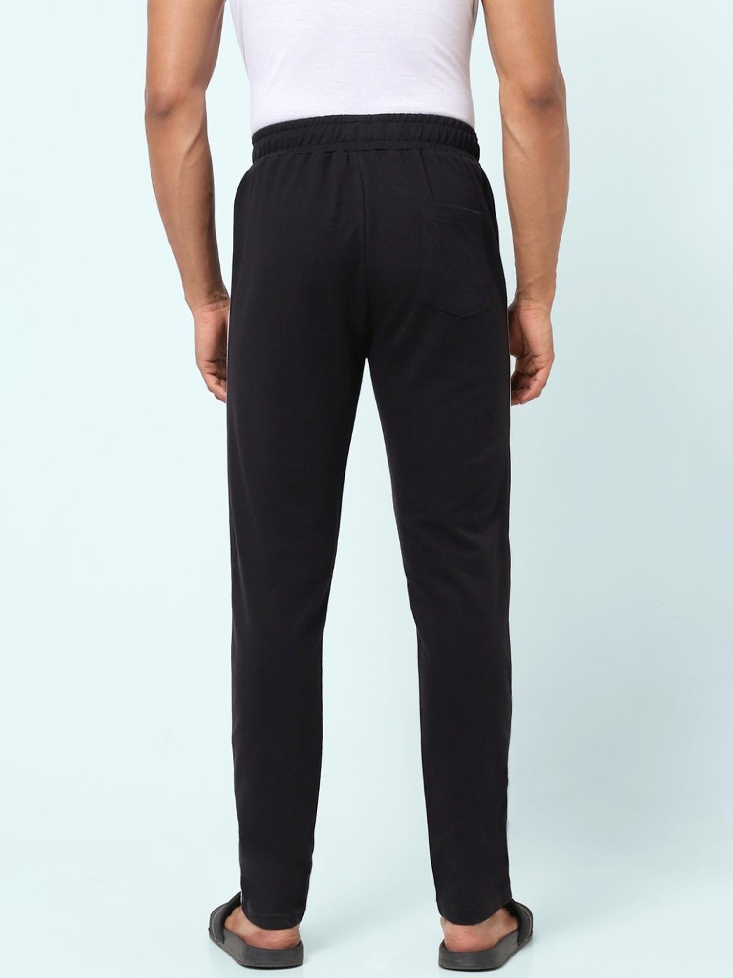 Ajile by Pantaloons Black Slim Fit Nightwear Pyjamas