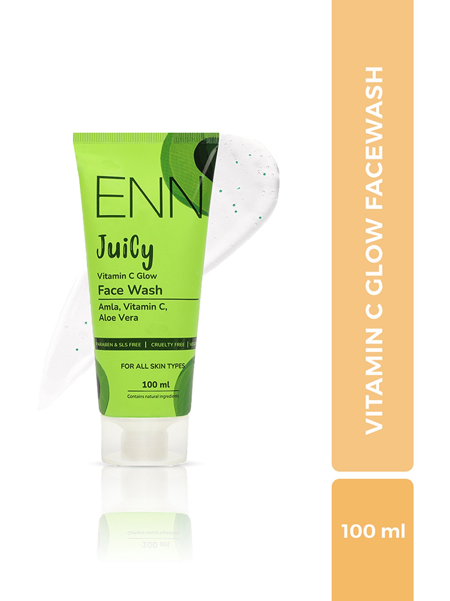 ENN Juicy Vitamin C Glow Face Wash - 100 ml