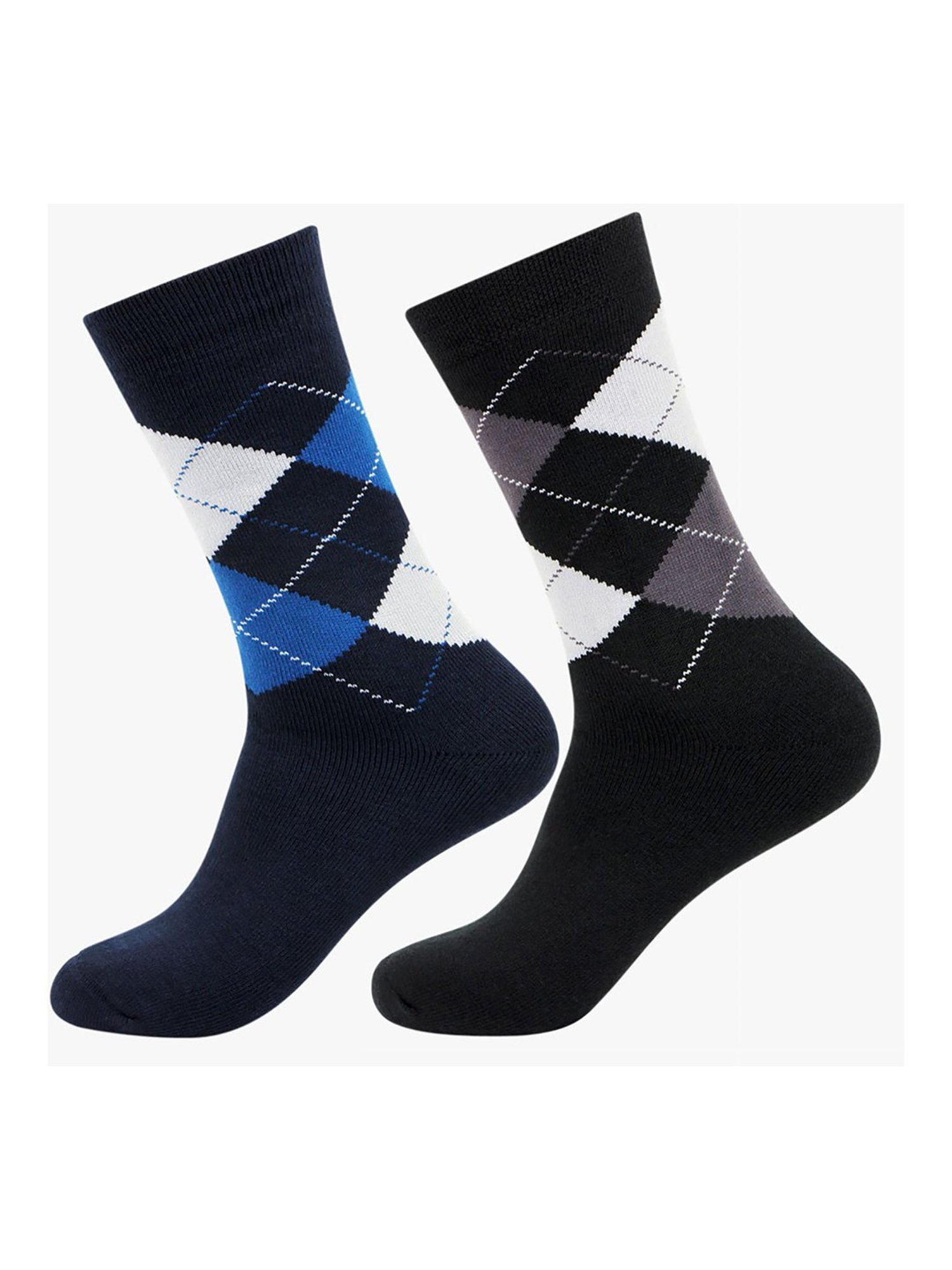 Bonjour Black Socks - Pack of 2