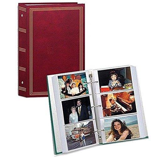 Pioneer Pocket 3-Ring Binder Photo Album (Burgundy)