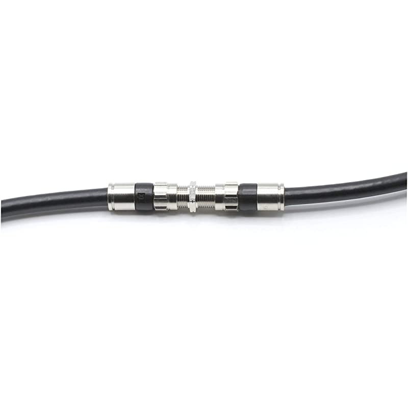 Extension Coupler | 4 Pack | Connects Two Coaxial Video s, for Coax F81 (Female to Female) 3GHz Satellite, TV, and Internet Rated