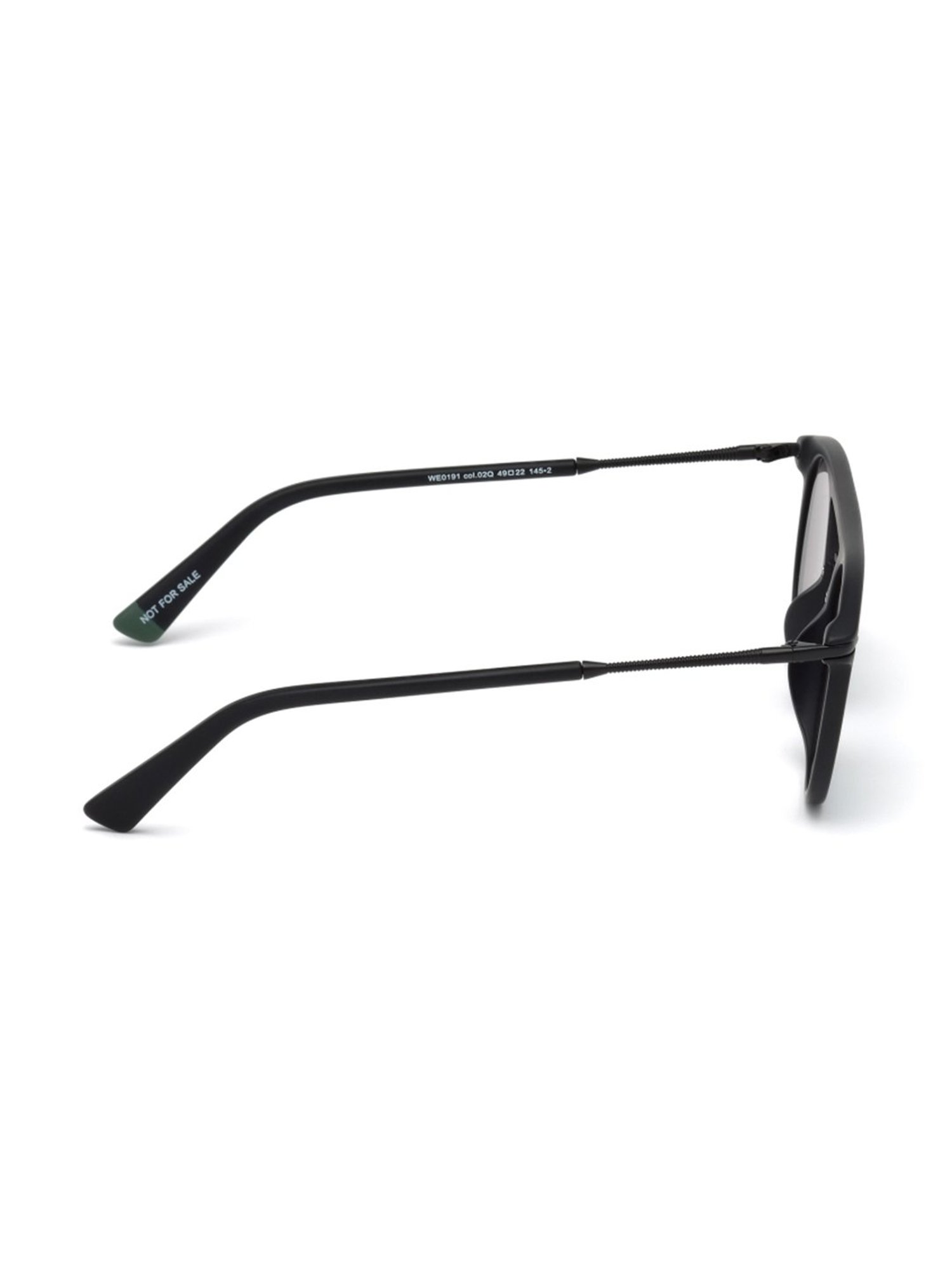 WEB EYEWEAR Green Round Sunglasses Designed in Italy