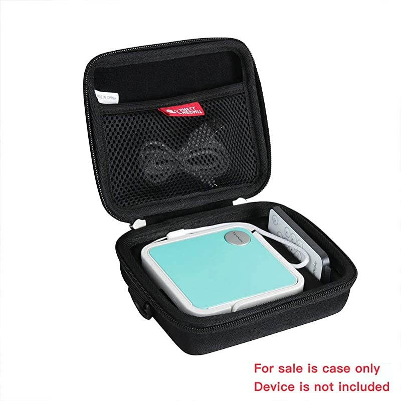 Hard Travel Case for ViewSonic M1 Mini 1080p Portable LED Projector Black