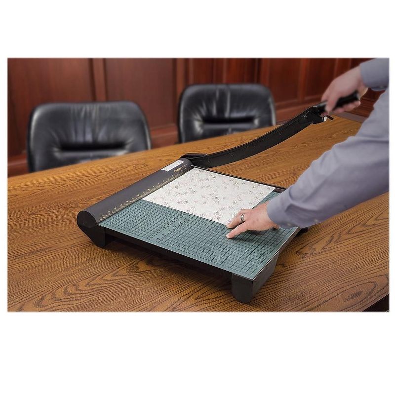 Premier The Original Green Paper Trimmer 20 Sheets Wood Base 19 1/8" x 21 1/8" W18