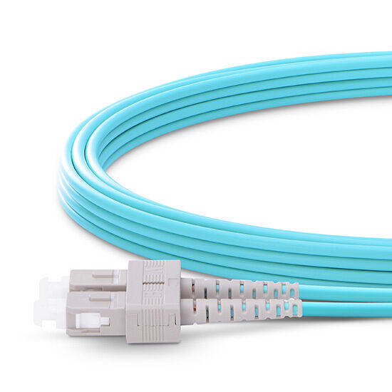 3M LC UPC to SC UPC Duplex 2.0mm 10G OM3 Fiber Optic Patch Cable -0766