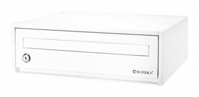 Barska Lock Box, Single Key, 2 Key Capacity, Mounting Type: Wall Steel CB13118