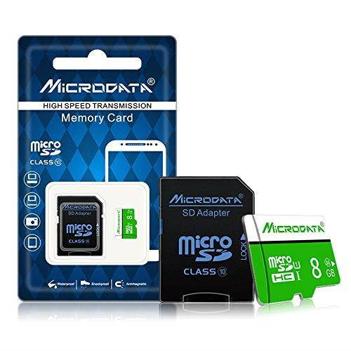 Alice Zeng 8GB U1 Green and White TF (Micro SD) Memory Card