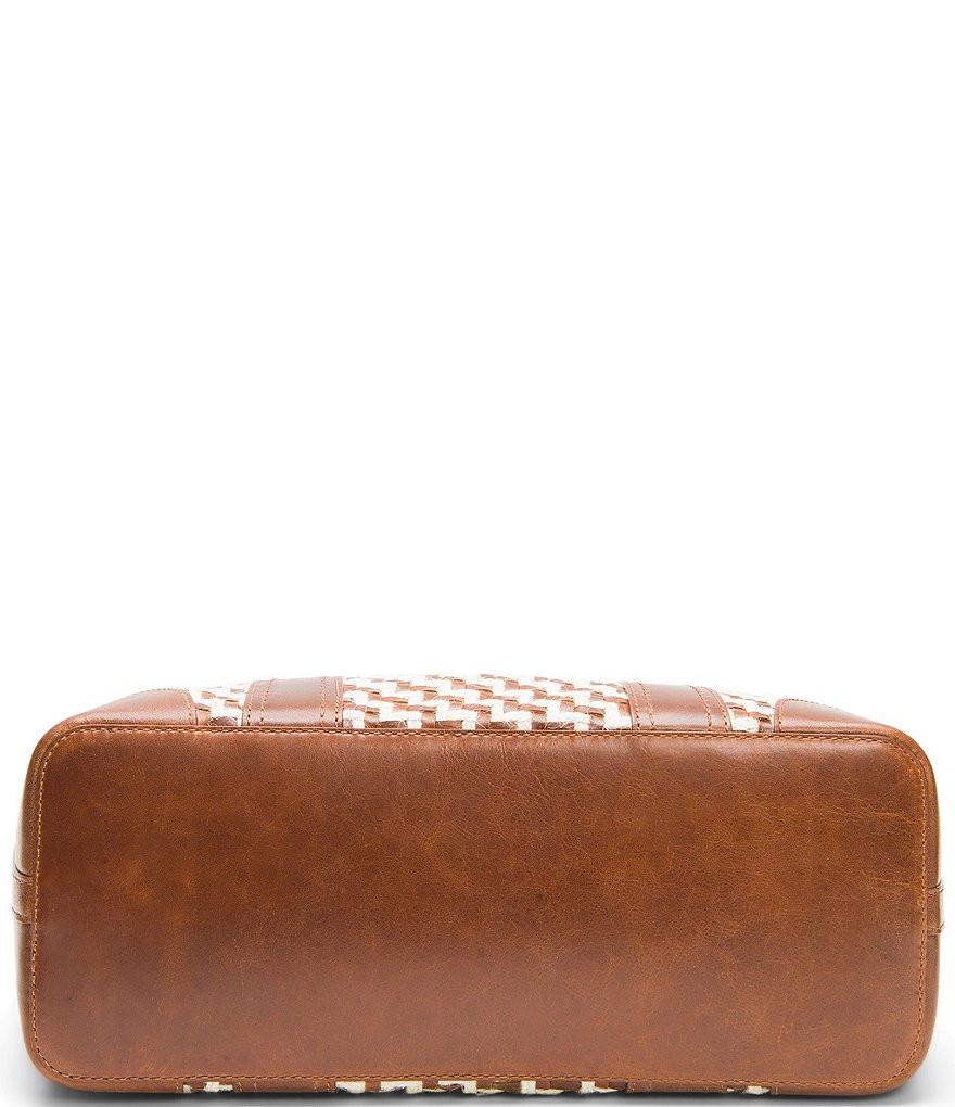 Frye Melissa Woven Shopper Tote Bag